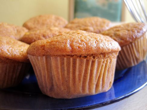 Carrot, Pineapple and Raisin Muffins