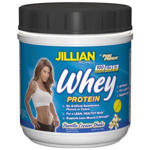 Protein Shake using Jillian Michaels Vanilla Cream Whey Protein Powder