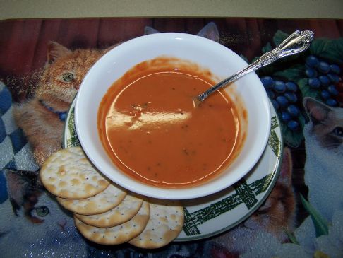 Paula's Sparked-Up Tomato Soup