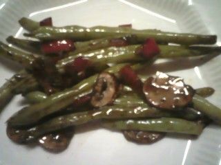 Fresh Green Bean Balsamic Stir Fry