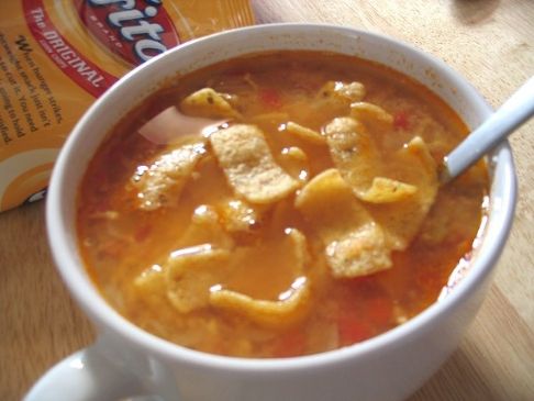 Cheesy Chicken Taco Soup