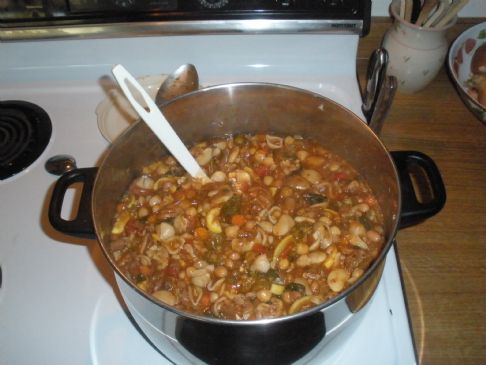 My Minestrone with Beef