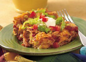 Taco Fiesta Chicken Lasagna