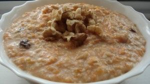 Carrot cake porridge