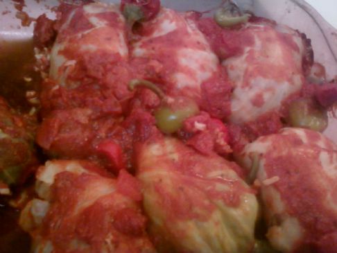 Ladyginger's healthy cabbage rolls
