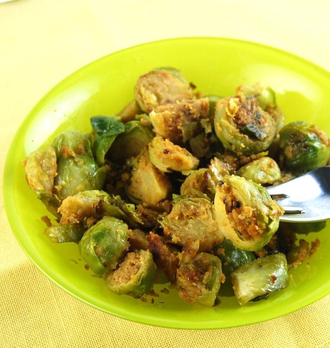 Pan-Roasted Brussel Sprouts