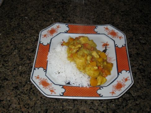 Chicken Curry with vegetables