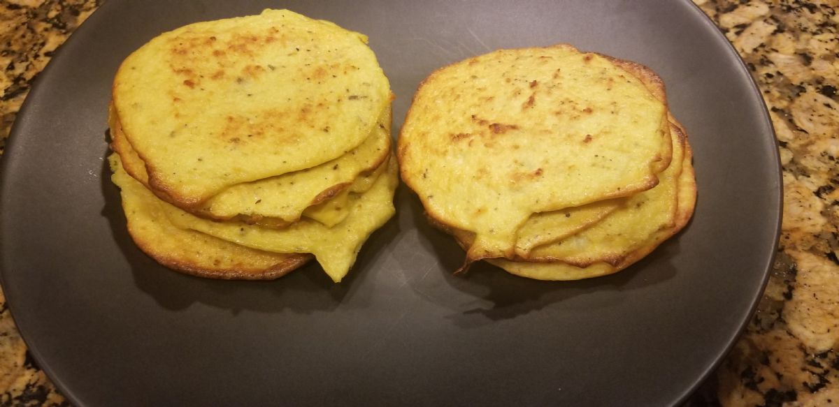 Linton's Delicious Keto Cauliflower Tortillas (1.8 Net Carbs and under 50 calories per slice!)