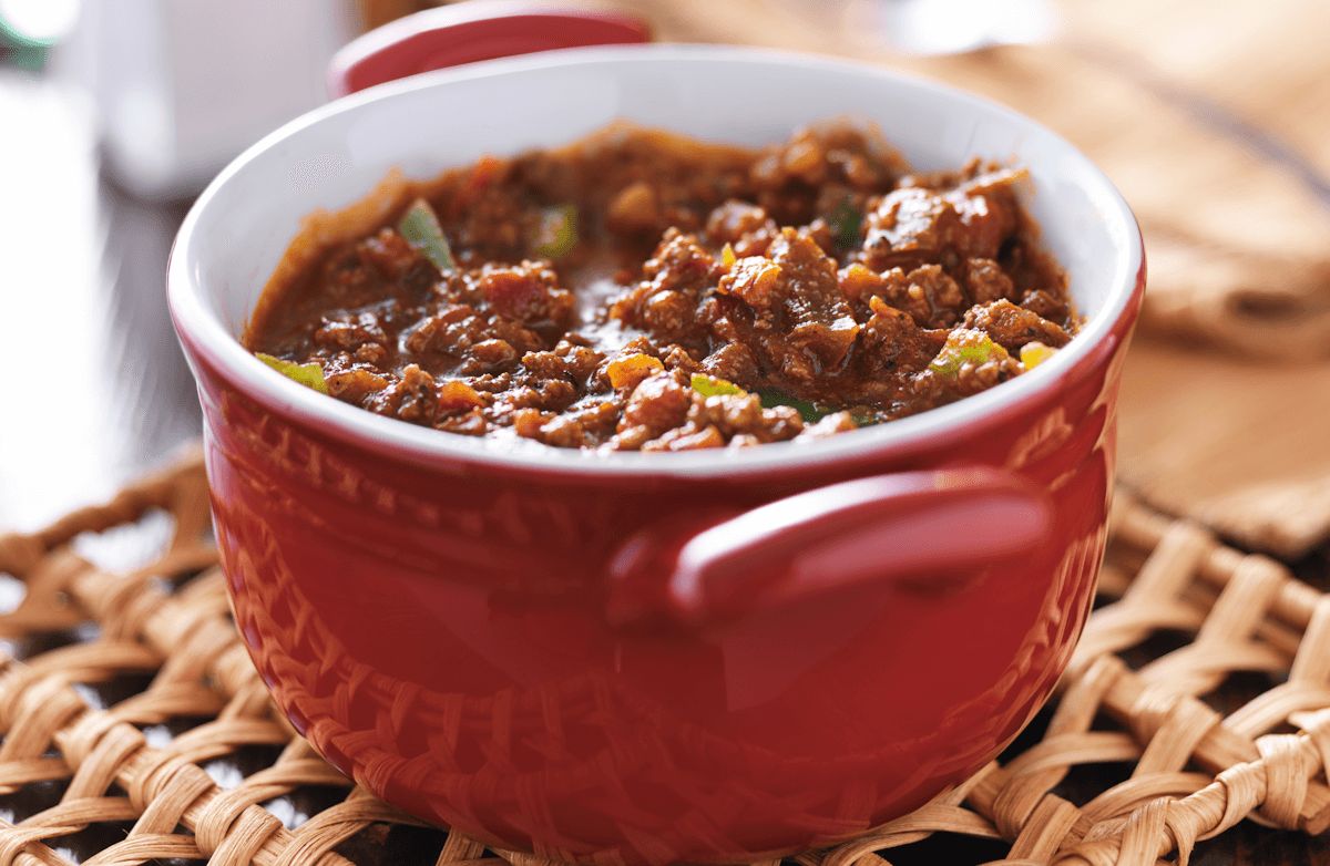 Easy Bean-Free Slow Cooker Chili