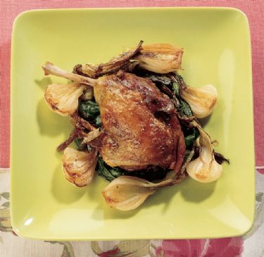 duck ?confit? with spiced honey (anatra ?confit? al miele speziato)