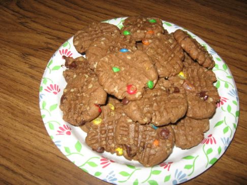 Cocoa-y monsterish cookies