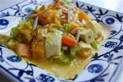 Tofu and Squash Curry