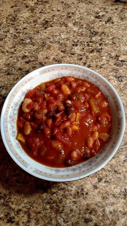 3 Bean Veggie Chili