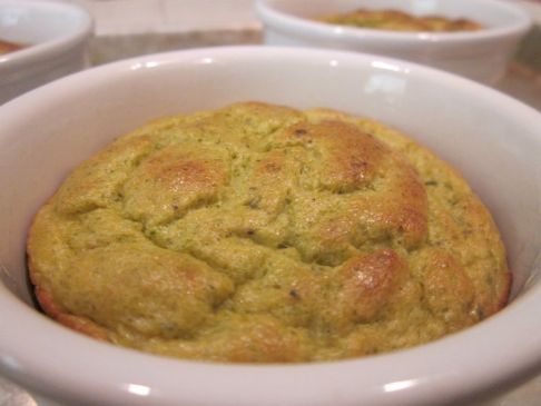 Leek and Asparagus Souffles