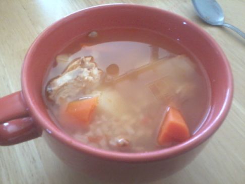 quick chicken soup