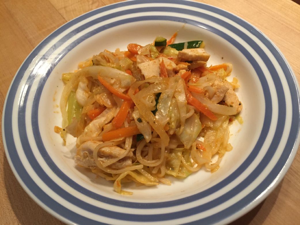 Chicken Rice Noodle Curry