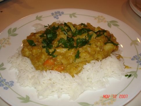 Red Lentil - Cauliflower Curry