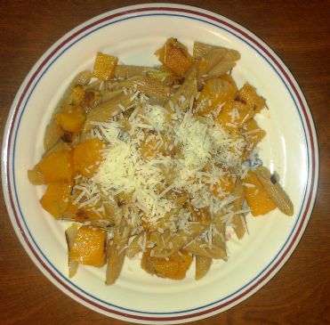 Butternut Squash, Parmesan and Pasta