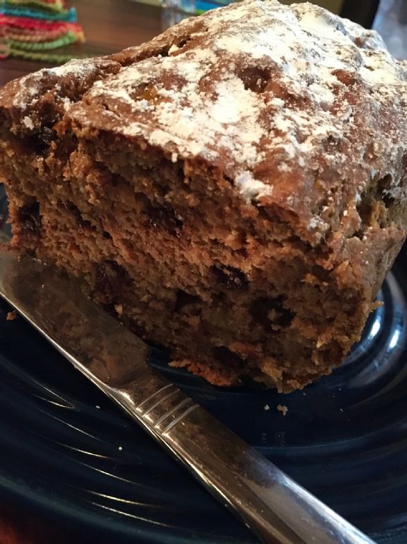 Banana Chocolate Chip Loaf Cake