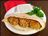 Falafel Pita Pockets with Dip