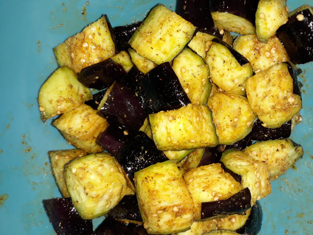 Air Fryer Eggplant