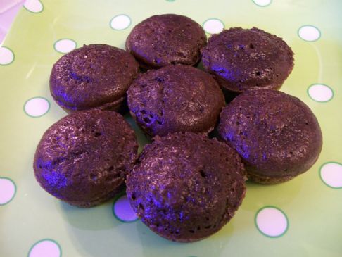 Low Carb Chocolate Mini-Muffin Brownies
