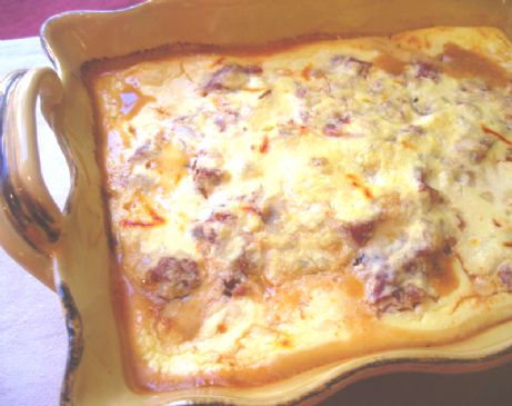 Eggplant Gratin With Saffron Cream YUM