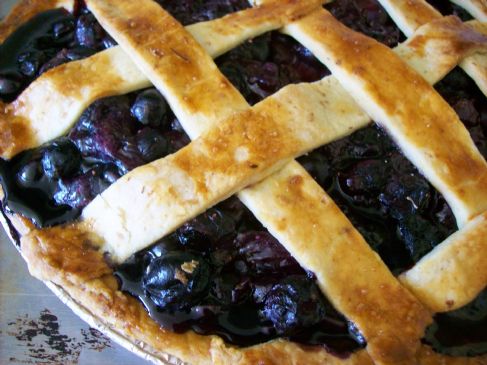 Blueberry-Citrus Pie