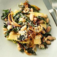 Rainbow Chard and White Bean Casserole