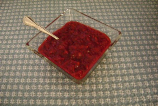 Spiced Cranberry Sauce (Sugar-Free)