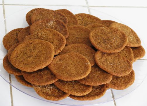 Ginger Wafer Cookies