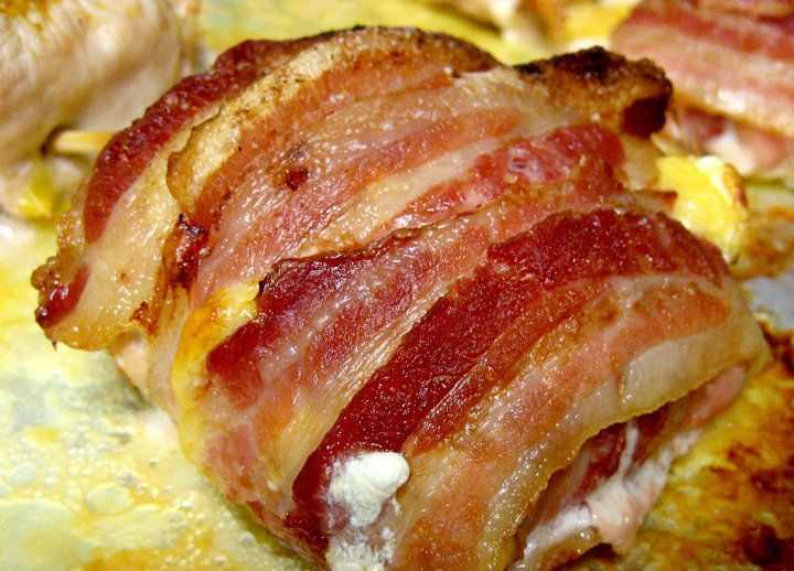 Bacon Roasted Chicken