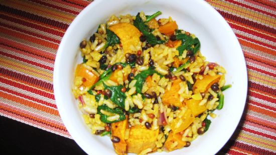 Sweet Potato Rice Salad