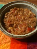 Quinoa Lentil Bean Chili