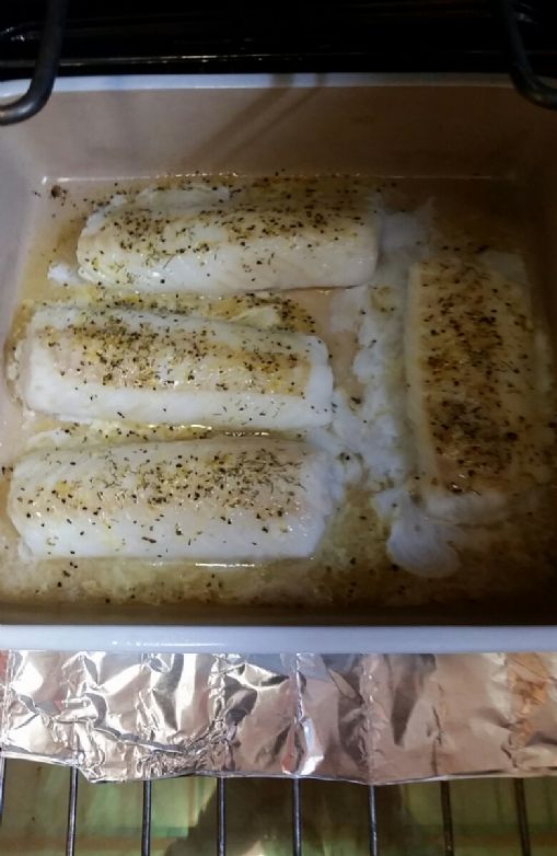 Baked Lemon Pepper Cod