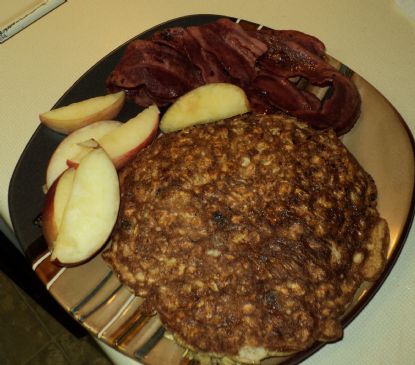 Egg oatmeal Pancake