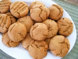 Peanut Butter Cookies_No Flour_No Sugar_No Yolks Added