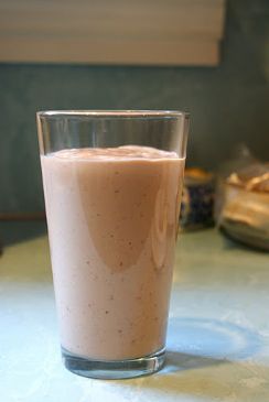 Strawberry and PB Smoothie