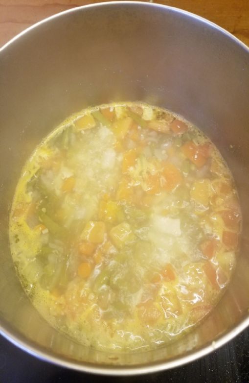 Chicken vegetable soup