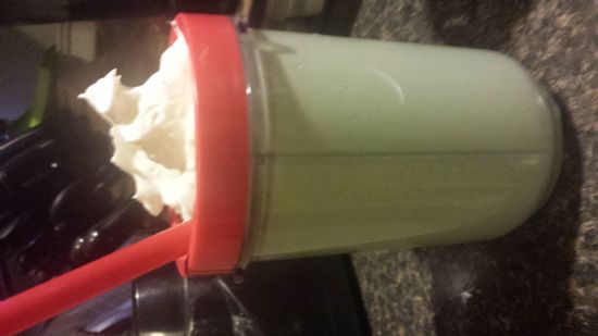 Protein Mock Shamrock Shake