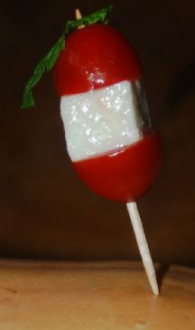 Tomato Feta Garnish