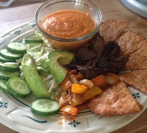 Ranchero-ish Sauce (LCHF; 2 net carbs/quarter cup)