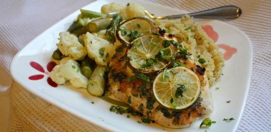 Lime Cilantro Snapper