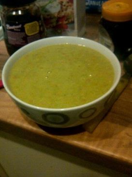 Pea and potato soup