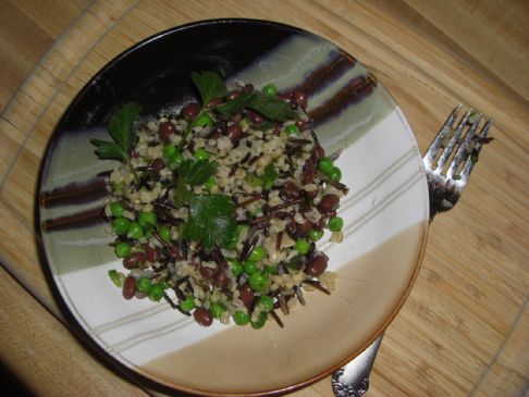 Mexican Rice and Black Bean Salad