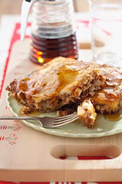 Peanut Butter and Banana Stuffed French Toast