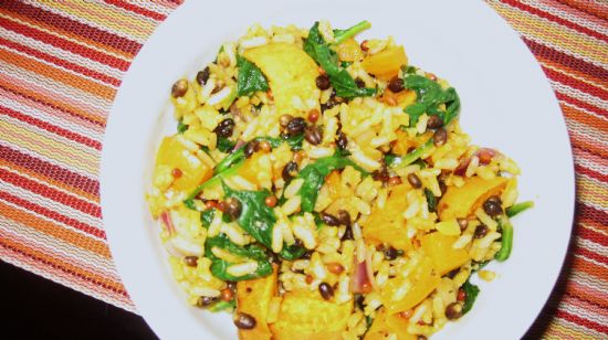 Sweet Potato Rice Salad