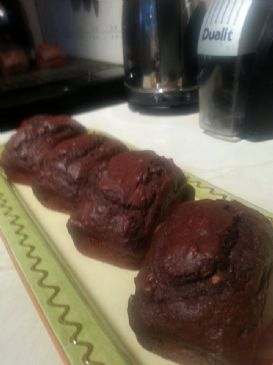 Chocolate Banana and Peanut Butter Mini Loafs