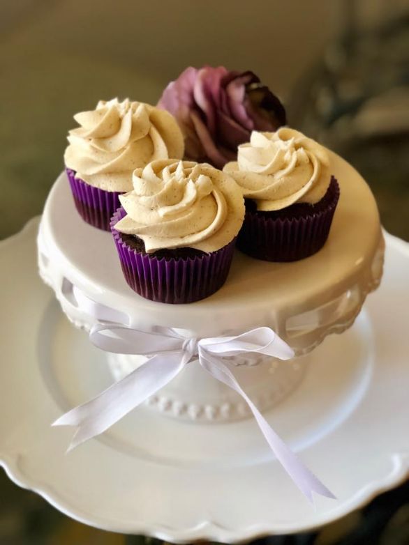 Gluten/Dairy/Soy Free Mocha Chocolate Cupcakes with Espresso Buttercream