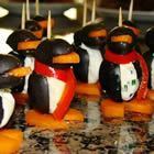 Cream Cheese Penguins